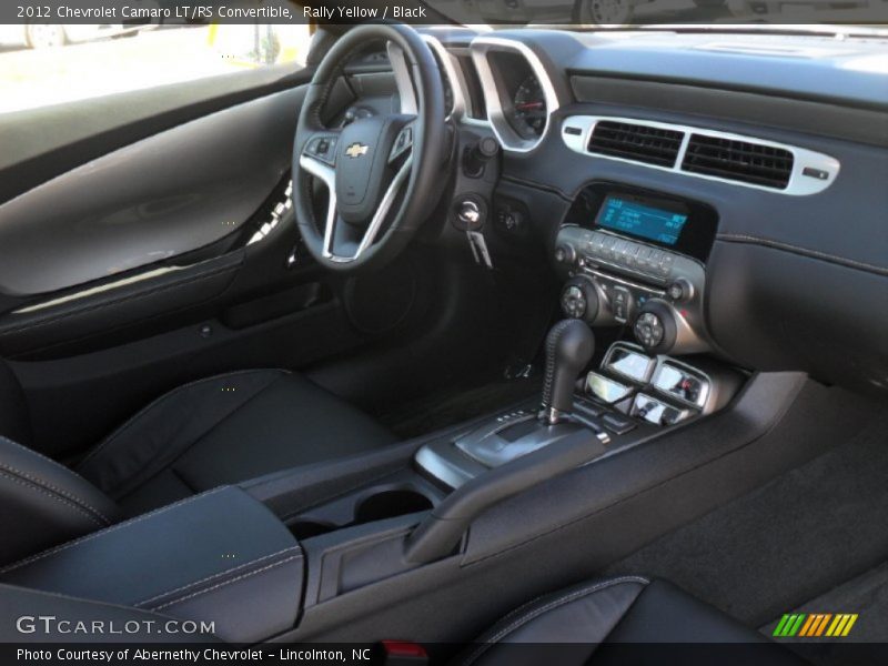 Rally Yellow / Black 2012 Chevrolet Camaro LT/RS Convertible