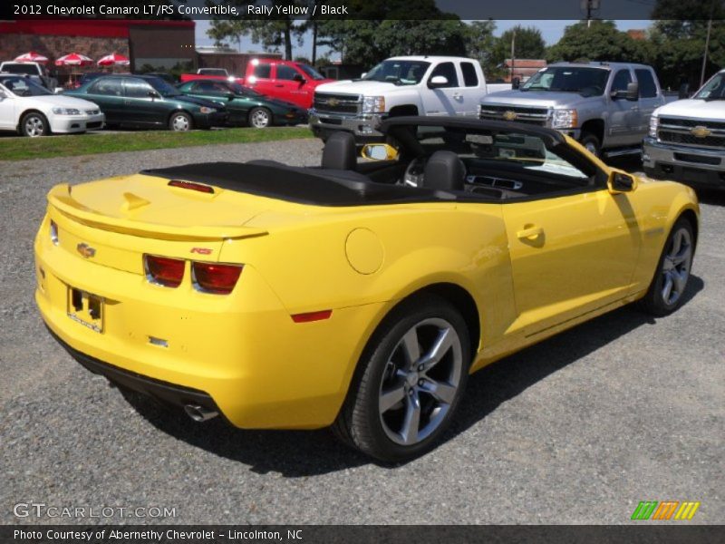  2012 Camaro LT/RS Convertible Rally Yellow