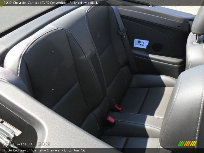 Rally Yellow / Black 2012 Chevrolet Camaro LT/RS Convertible