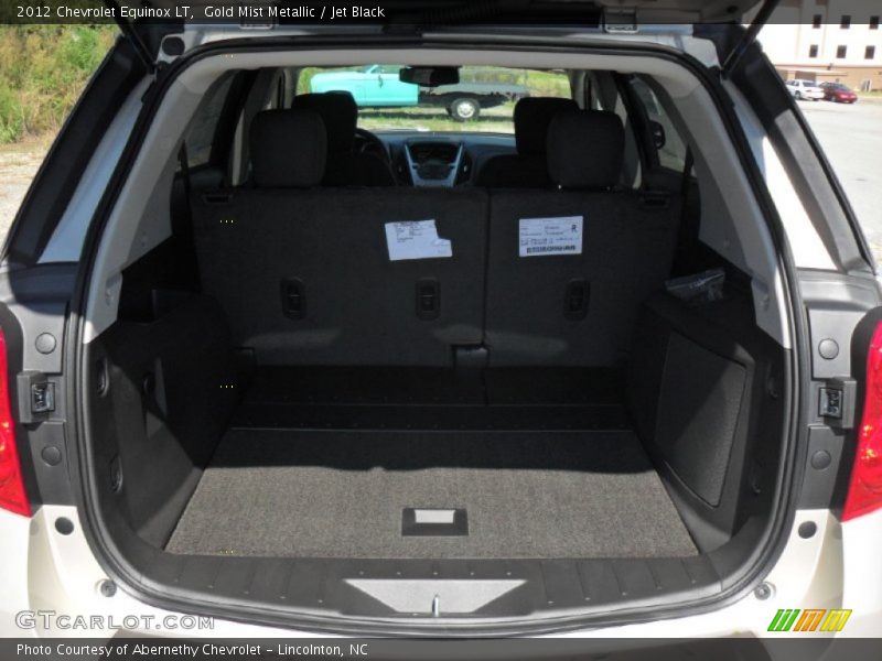 Gold Mist Metallic / Jet Black 2012 Chevrolet Equinox LT