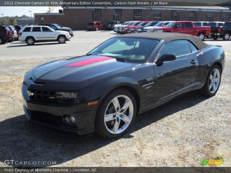 Carbon Flash Metallic / Jet Black 2012 Chevrolet Camaro SS 45th Anniversary Edition Convertible