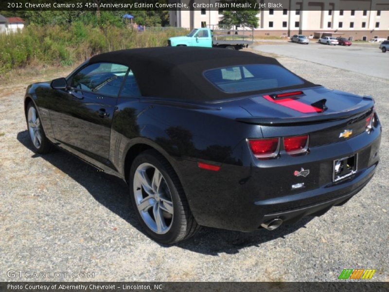 Carbon Flash Metallic / Jet Black 2012 Chevrolet Camaro SS 45th Anniversary Edition Convertible