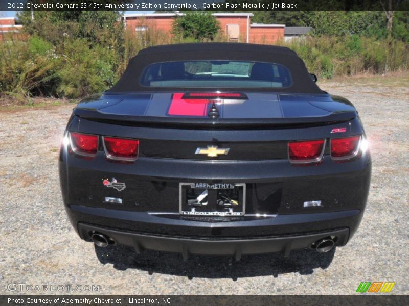 Carbon Flash Metallic / Jet Black 2012 Chevrolet Camaro SS 45th Anniversary Edition Convertible