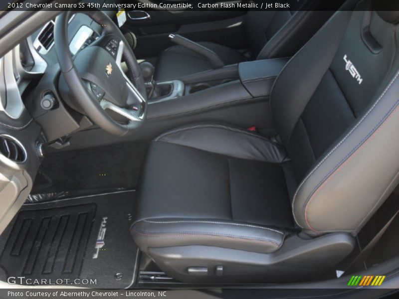  2012 Camaro SS 45th Anniversary Edition Convertible Jet Black Interior