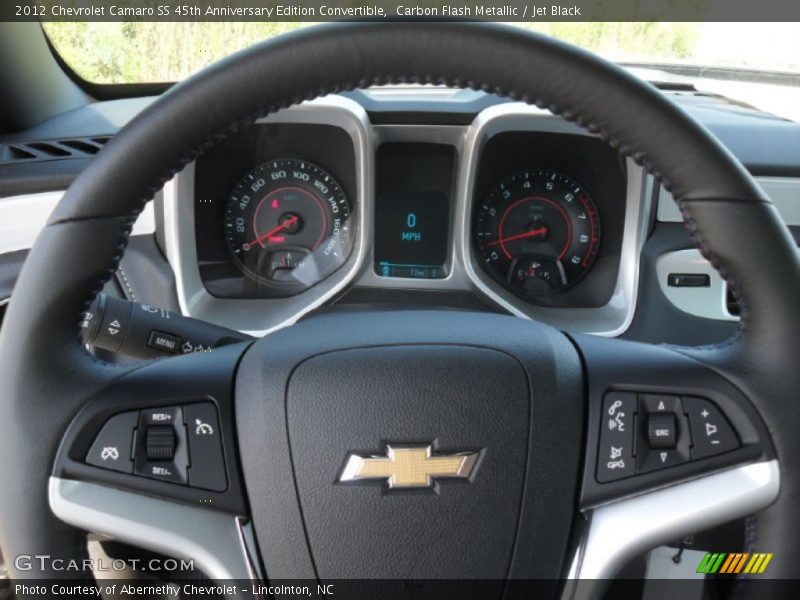 Carbon Flash Metallic / Jet Black 2012 Chevrolet Camaro SS 45th Anniversary Edition Convertible