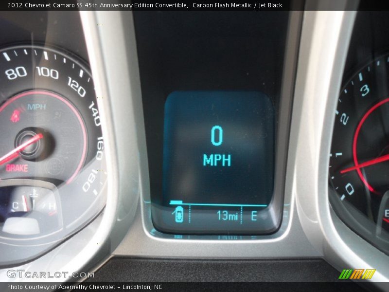 Carbon Flash Metallic / Jet Black 2012 Chevrolet Camaro SS 45th Anniversary Edition Convertible