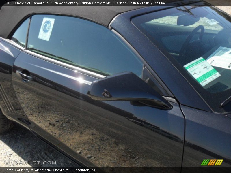 Carbon Flash Metallic / Jet Black 2012 Chevrolet Camaro SS 45th Anniversary Edition Convertible