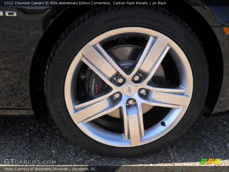  2012 Camaro SS 45th Anniversary Edition Convertible Wheel