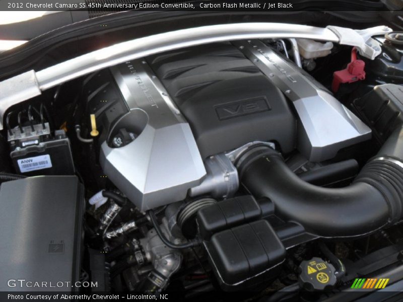  2012 Camaro SS 45th Anniversary Edition Convertible Engine - 6.2 Liter OHV 16-Valve V8