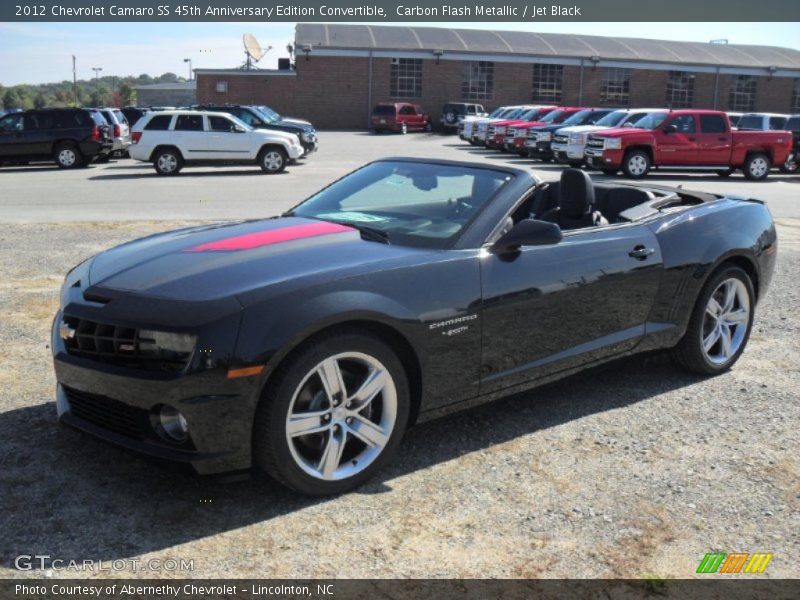 Front 3/4 View of 2012 Camaro SS 45th Anniversary Edition Convertible