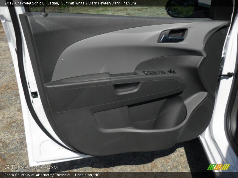 Door Panel of 2012 Sonic LT Sedan