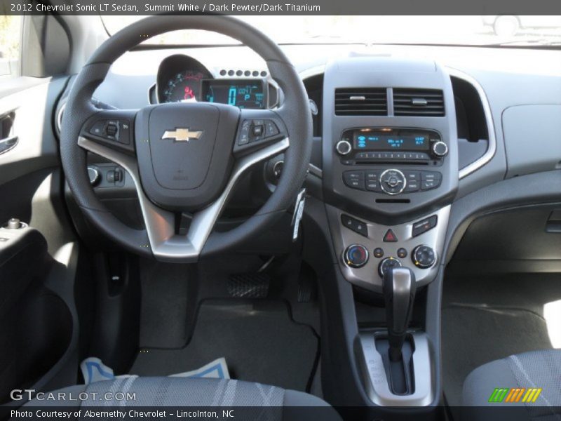 Dashboard of 2012 Sonic LT Sedan