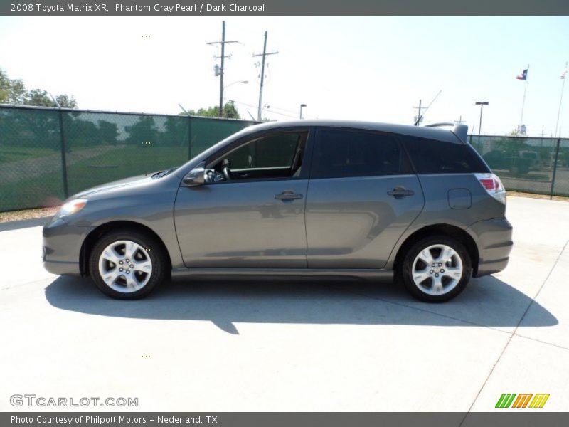Phantom Gray Pearl / Dark Charcoal 2008 Toyota Matrix XR