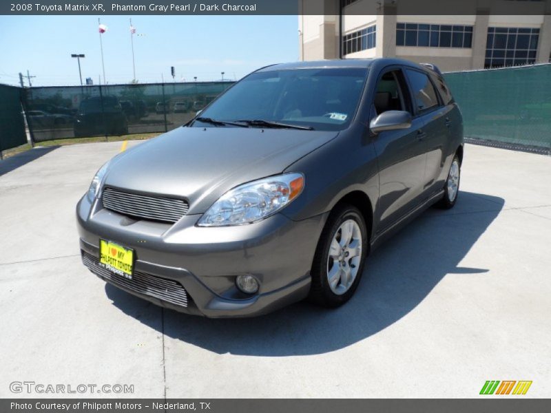 Phantom Gray Pearl / Dark Charcoal 2008 Toyota Matrix XR