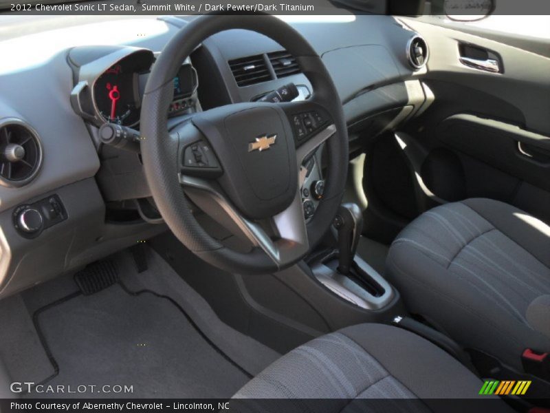 Dark Pewter/Dark Titanium Interior - 2012 Sonic LT Sedan 