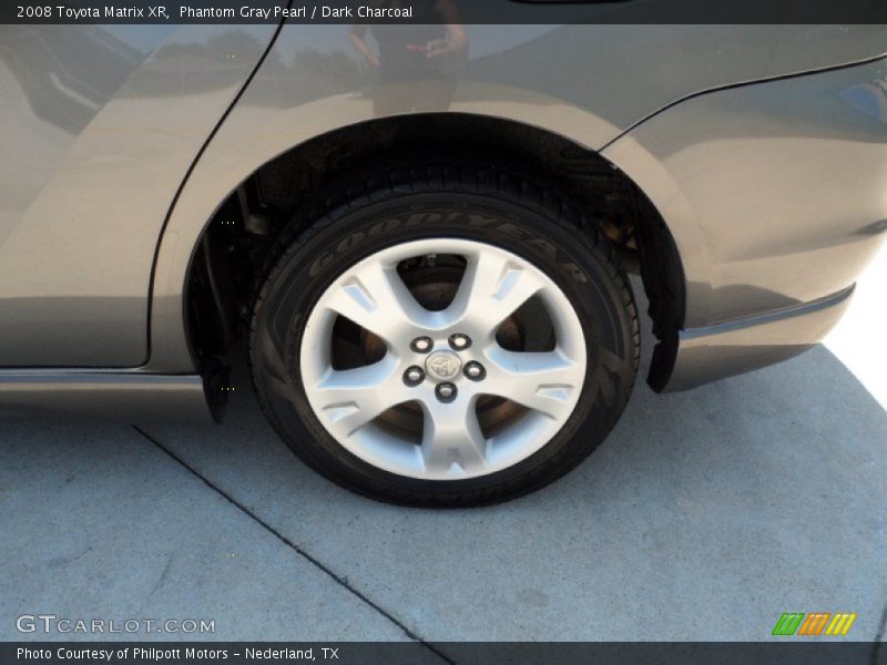 Phantom Gray Pearl / Dark Charcoal 2008 Toyota Matrix XR