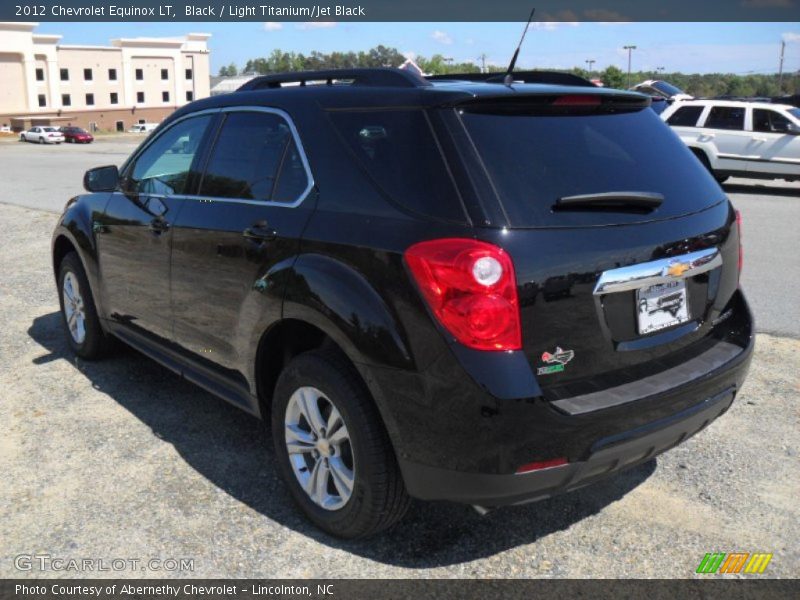 Black / Light Titanium/Jet Black 2012 Chevrolet Equinox LT