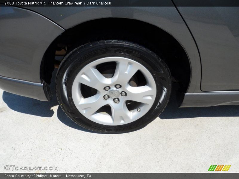 Phantom Gray Pearl / Dark Charcoal 2008 Toyota Matrix XR
