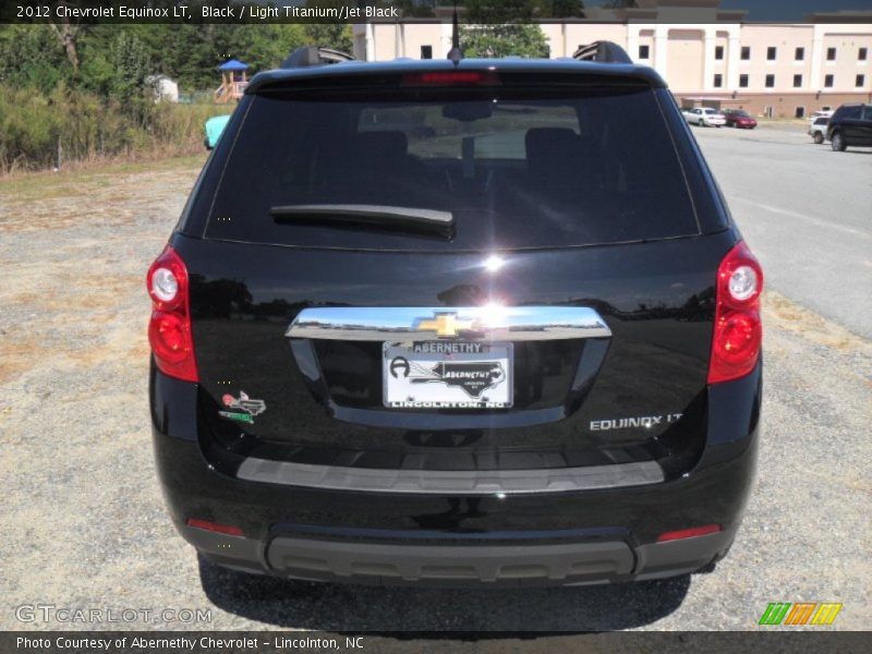 Black / Light Titanium/Jet Black 2012 Chevrolet Equinox LT