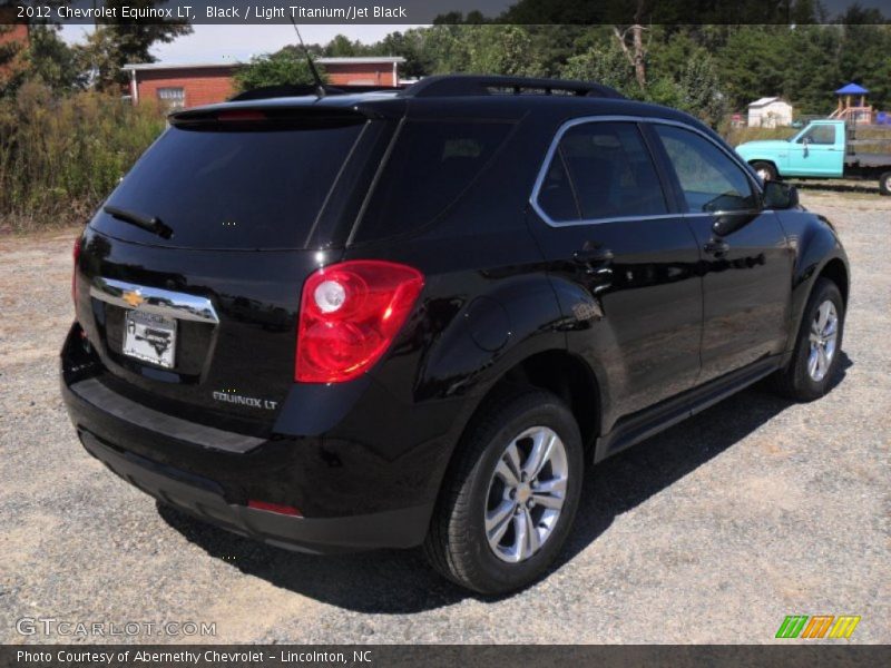 Black / Light Titanium/Jet Black 2012 Chevrolet Equinox LT