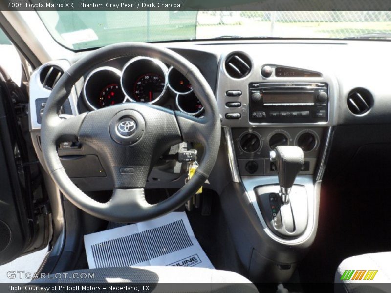 Phantom Gray Pearl / Dark Charcoal 2008 Toyota Matrix XR