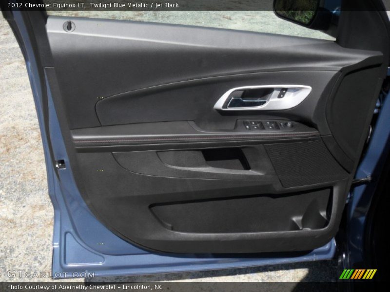 Twilight Blue Metallic / Jet Black 2012 Chevrolet Equinox LT