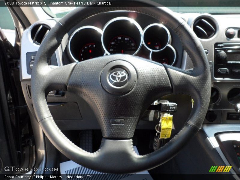 Phantom Gray Pearl / Dark Charcoal 2008 Toyota Matrix XR