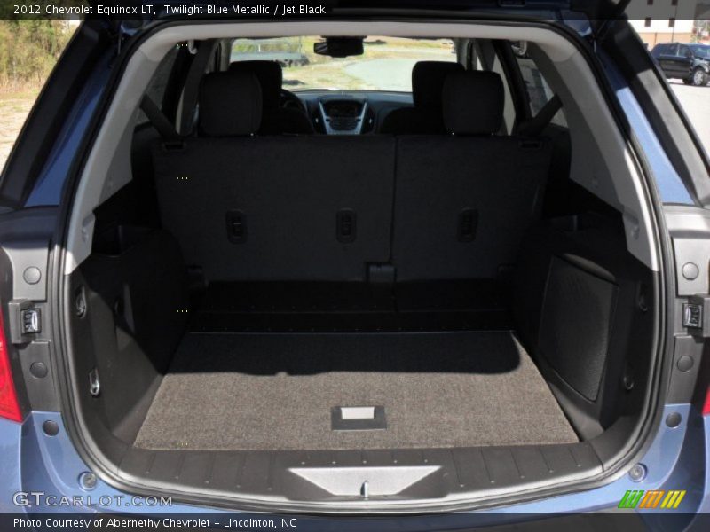 Twilight Blue Metallic / Jet Black 2012 Chevrolet Equinox LT