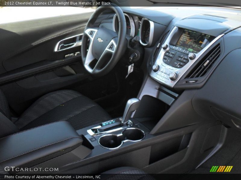 Twilight Blue Metallic / Jet Black 2012 Chevrolet Equinox LT