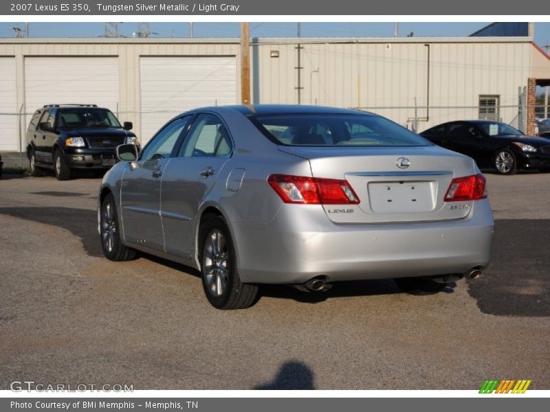 Tungsten Silver Metallic / Light Gray 2007 Lexus ES 350