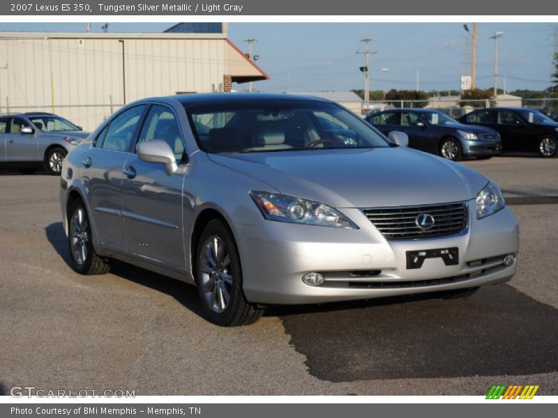 Tungsten Silver Metallic / Light Gray 2007 Lexus ES 350