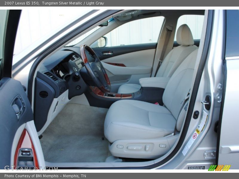 Tungsten Silver Metallic / Light Gray 2007 Lexus ES 350