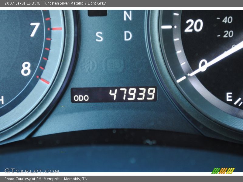 Tungsten Silver Metallic / Light Gray 2007 Lexus ES 350