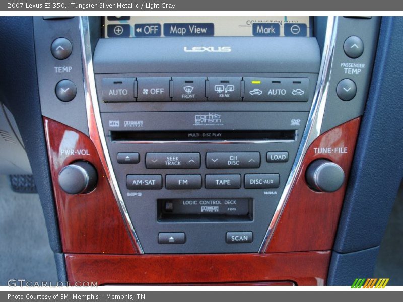 Tungsten Silver Metallic / Light Gray 2007 Lexus ES 350