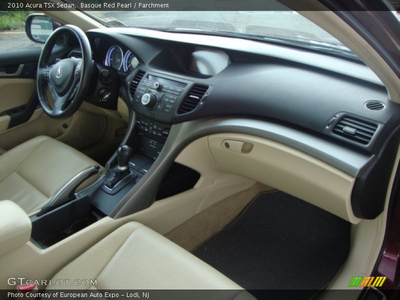 Basque Red Pearl / Parchment 2010 Acura TSX Sedan