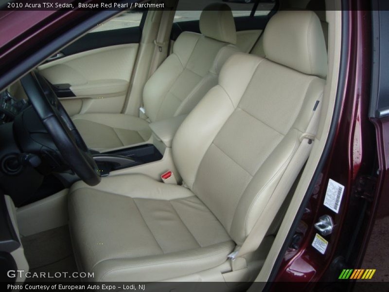 Basque Red Pearl / Parchment 2010 Acura TSX Sedan