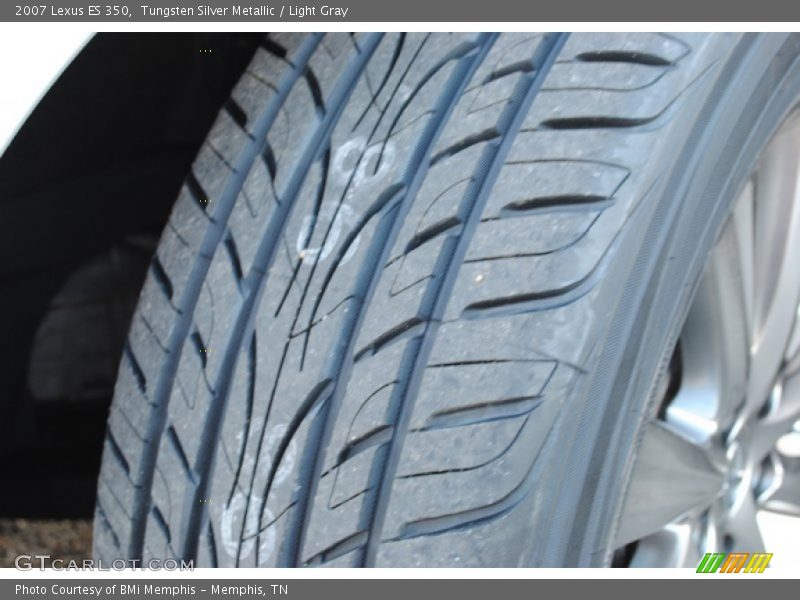 Tungsten Silver Metallic / Light Gray 2007 Lexus ES 350