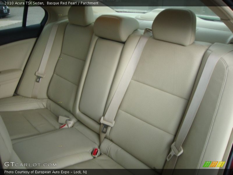 Basque Red Pearl / Parchment 2010 Acura TSX Sedan