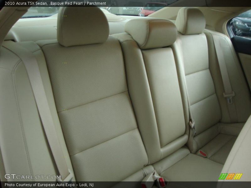Basque Red Pearl / Parchment 2010 Acura TSX Sedan
