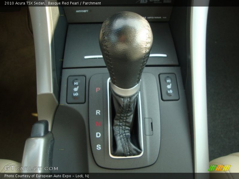 Basque Red Pearl / Parchment 2010 Acura TSX Sedan