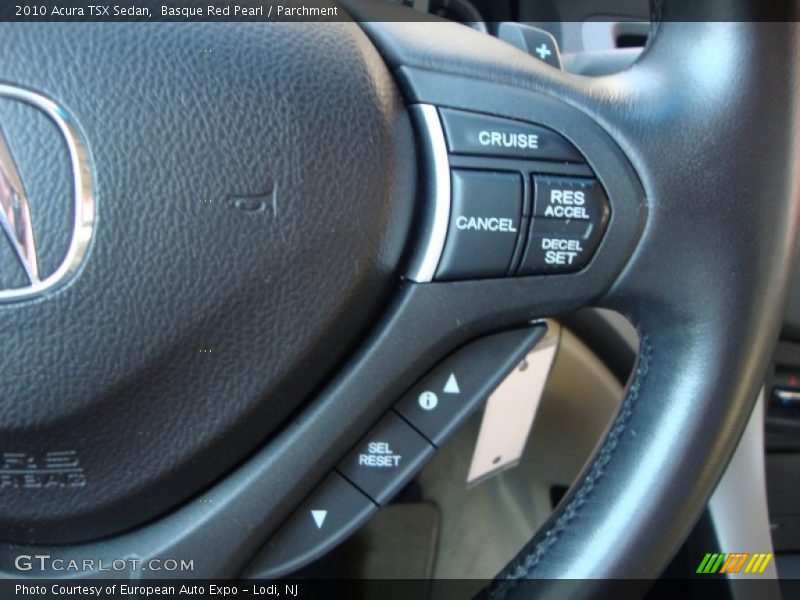 Basque Red Pearl / Parchment 2010 Acura TSX Sedan