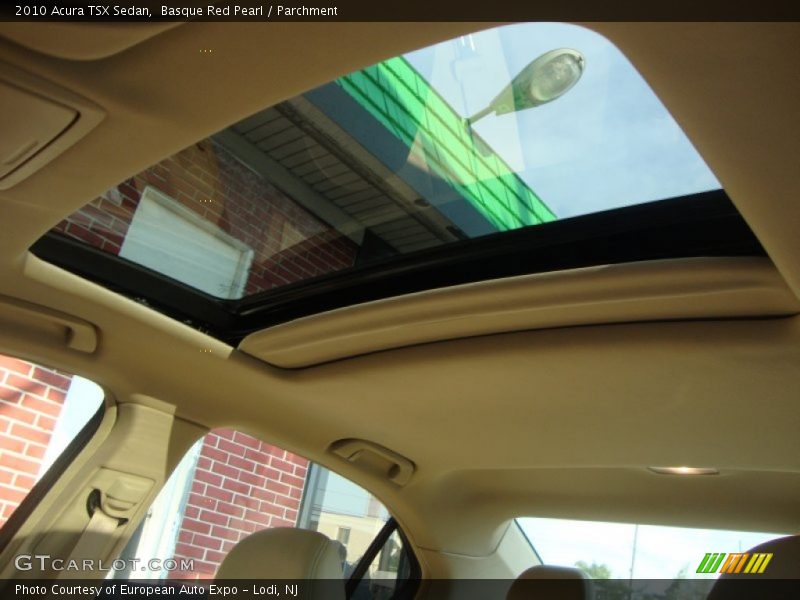 Basque Red Pearl / Parchment 2010 Acura TSX Sedan