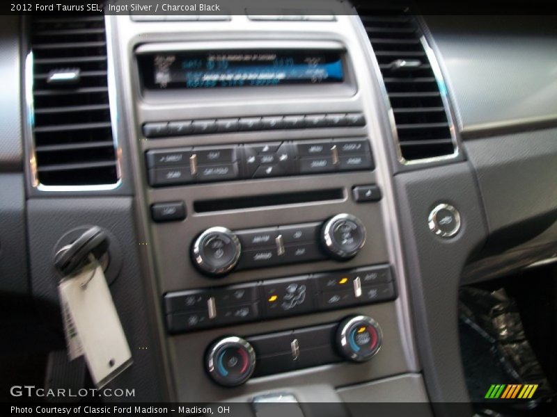 Ingot Silver / Charcoal Black 2012 Ford Taurus SEL
