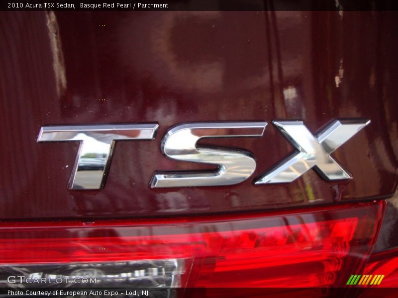 Basque Red Pearl / Parchment 2010 Acura TSX Sedan