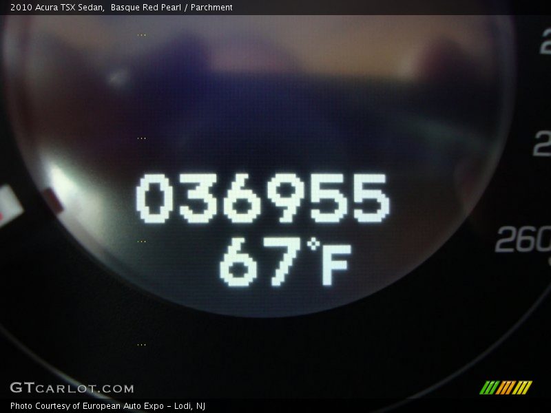 Basque Red Pearl / Parchment 2010 Acura TSX Sedan