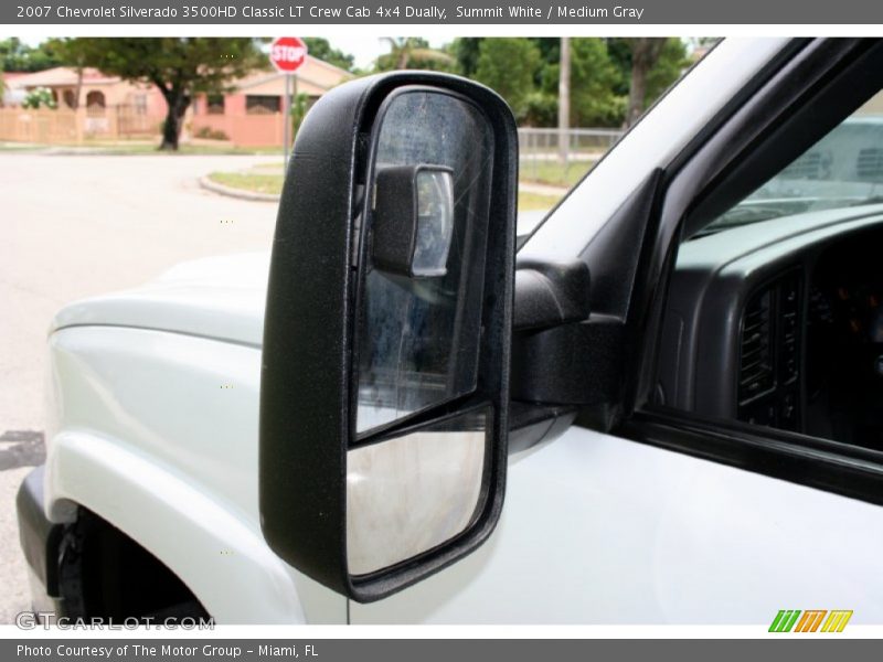 Summit White / Medium Gray 2007 Chevrolet Silverado 3500HD Classic LT Crew Cab 4x4 Dually