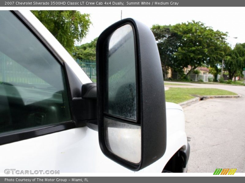 Summit White / Medium Gray 2007 Chevrolet Silverado 3500HD Classic LT Crew Cab 4x4 Dually