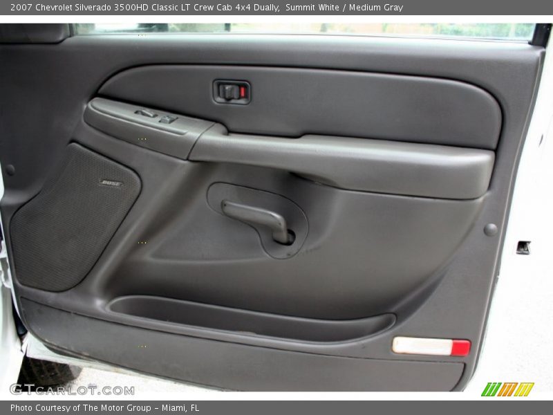 Summit White / Medium Gray 2007 Chevrolet Silverado 3500HD Classic LT Crew Cab 4x4 Dually