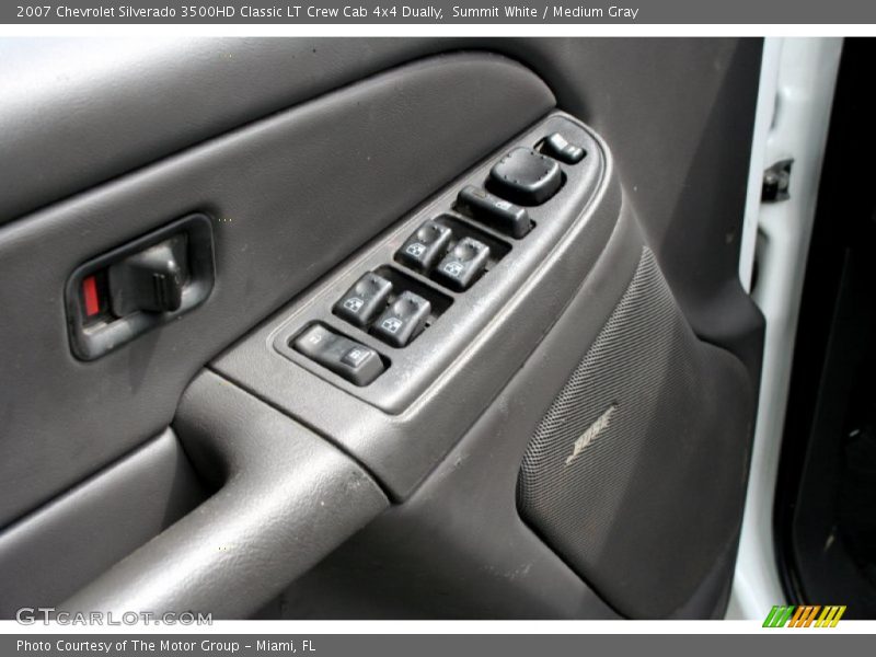 Summit White / Medium Gray 2007 Chevrolet Silverado 3500HD Classic LT Crew Cab 4x4 Dually
