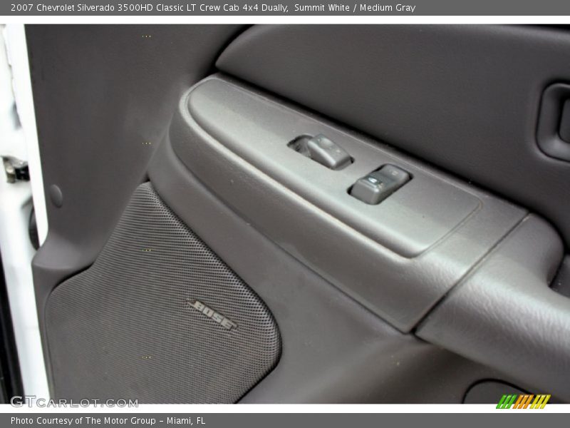 Summit White / Medium Gray 2007 Chevrolet Silverado 3500HD Classic LT Crew Cab 4x4 Dually